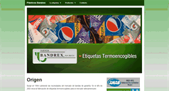 Desktop Screenshot of bandrex.com.mx